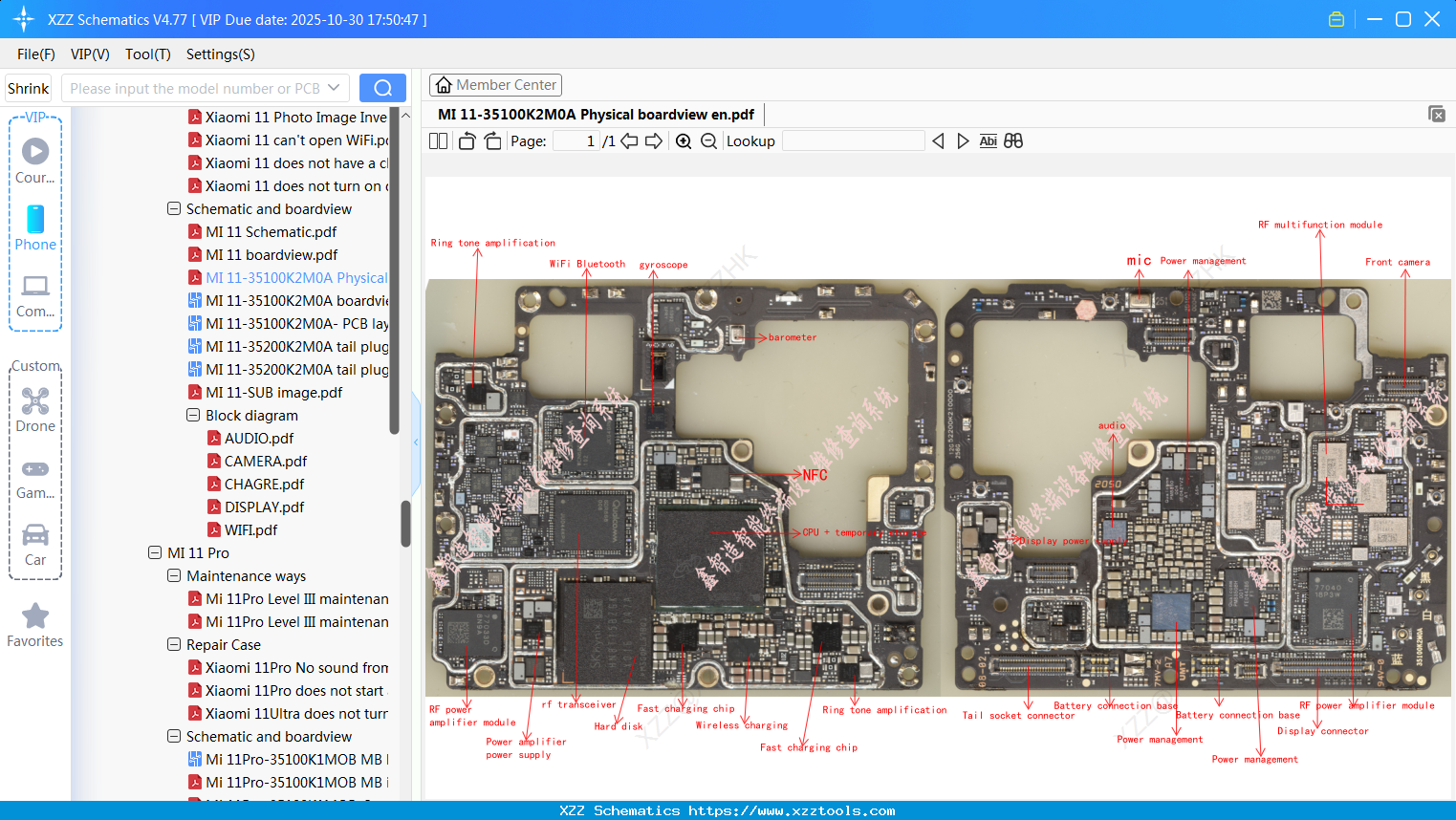 Xiaomi MI 11-35100K2M0A Physical Boardview En